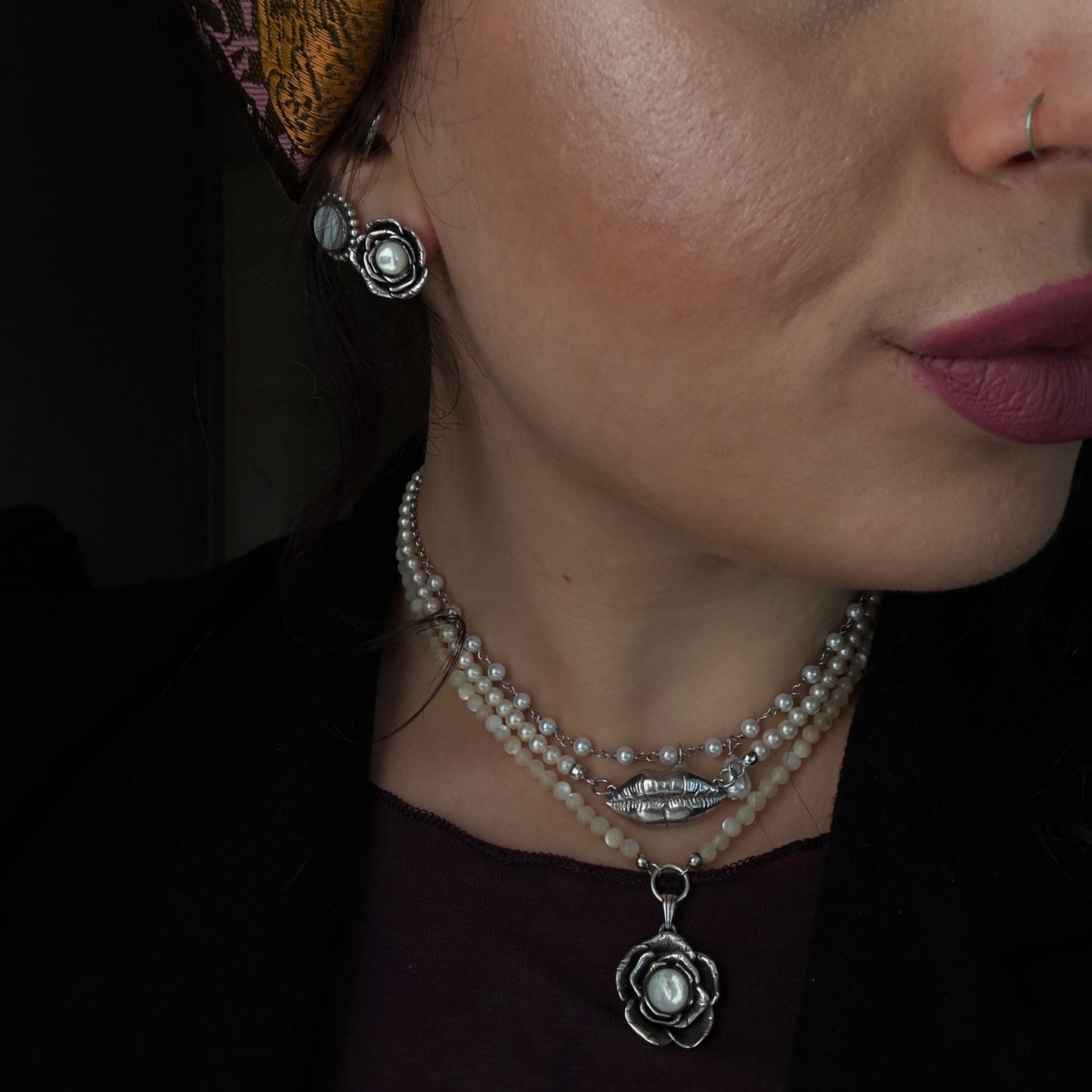 Orecchini Rosae - Silver