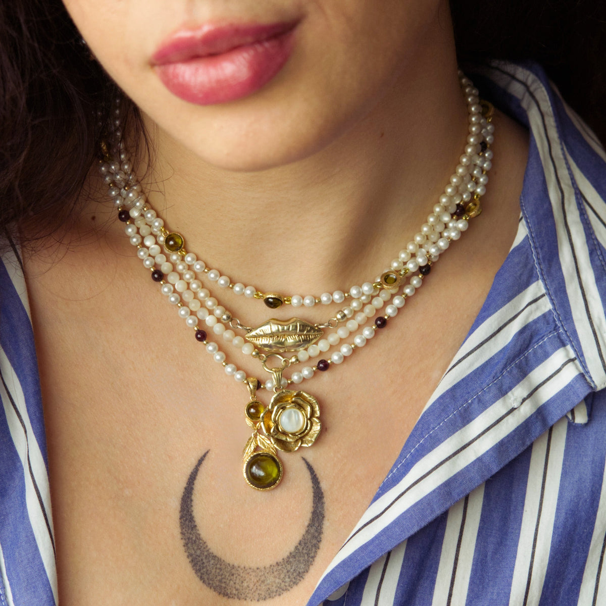Collana Rosae - Gold