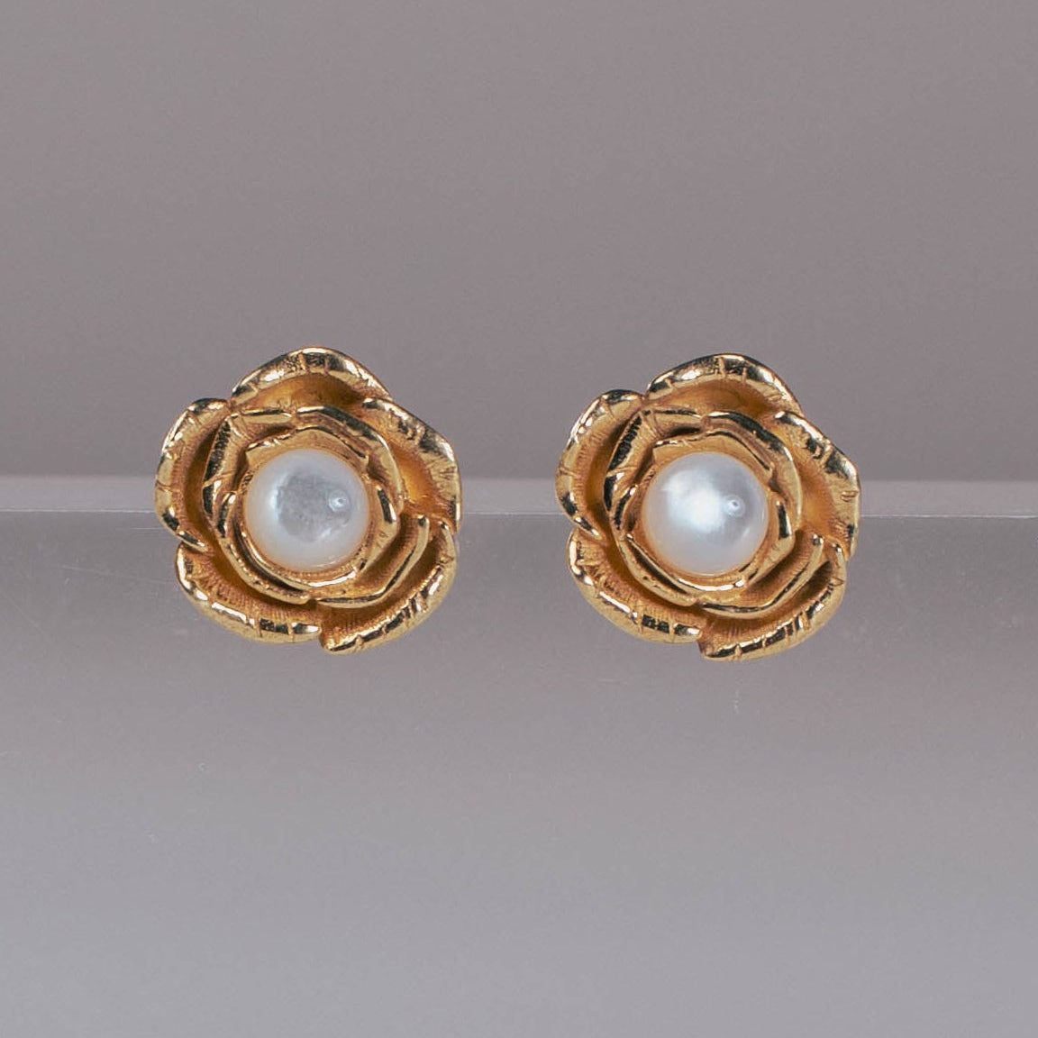 Rosae Earrings - Gold