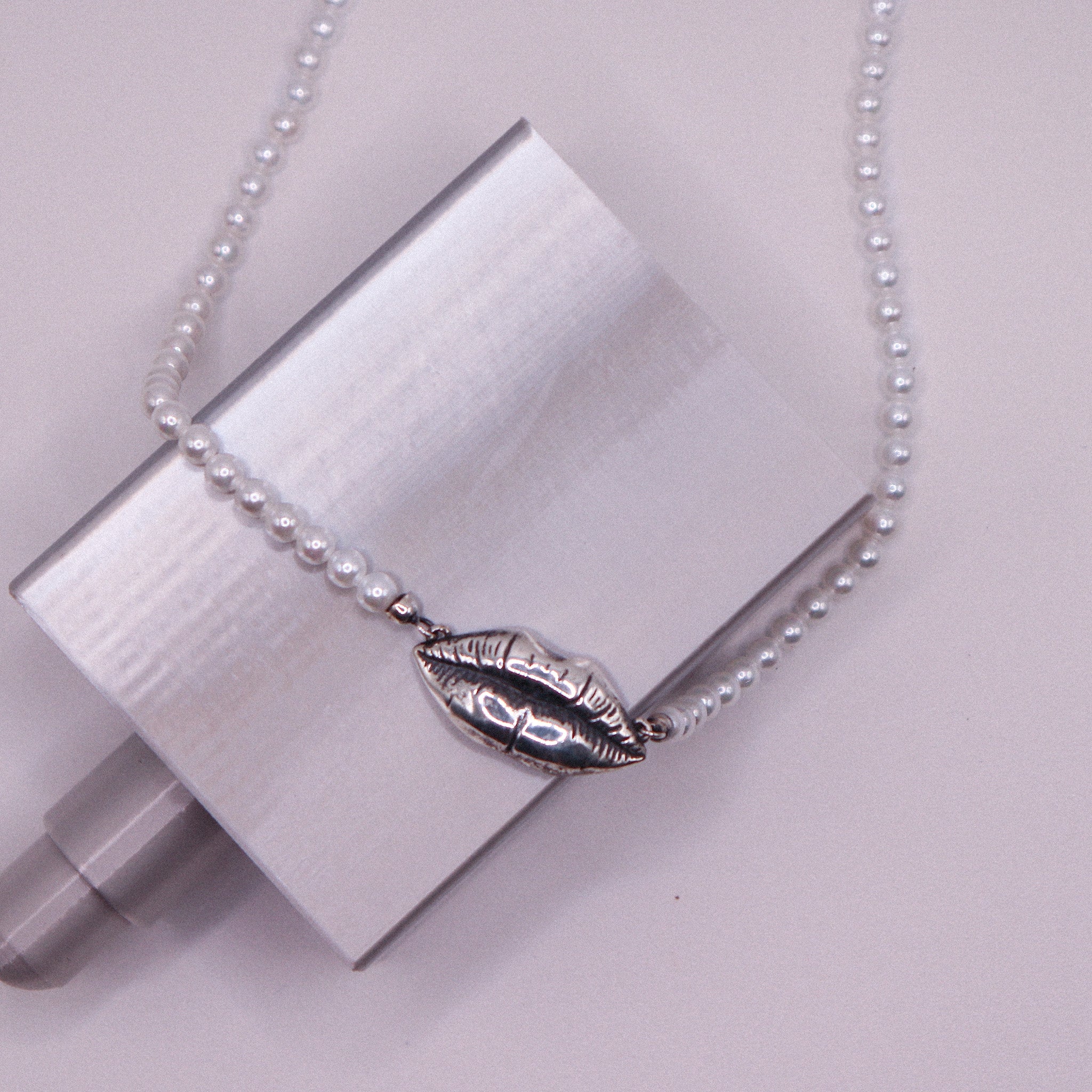 Choker Marie - Antiqued Silver