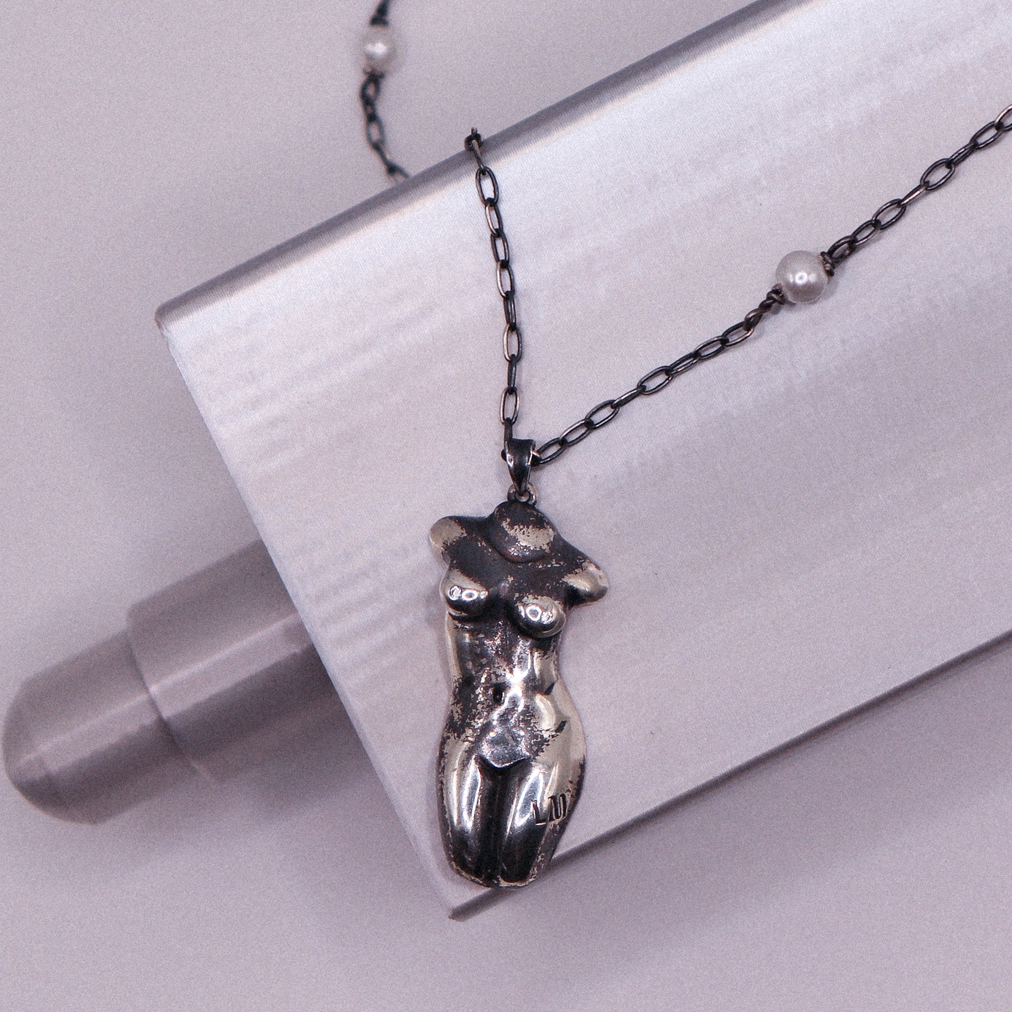 Collana Venus - Antiqued Silver