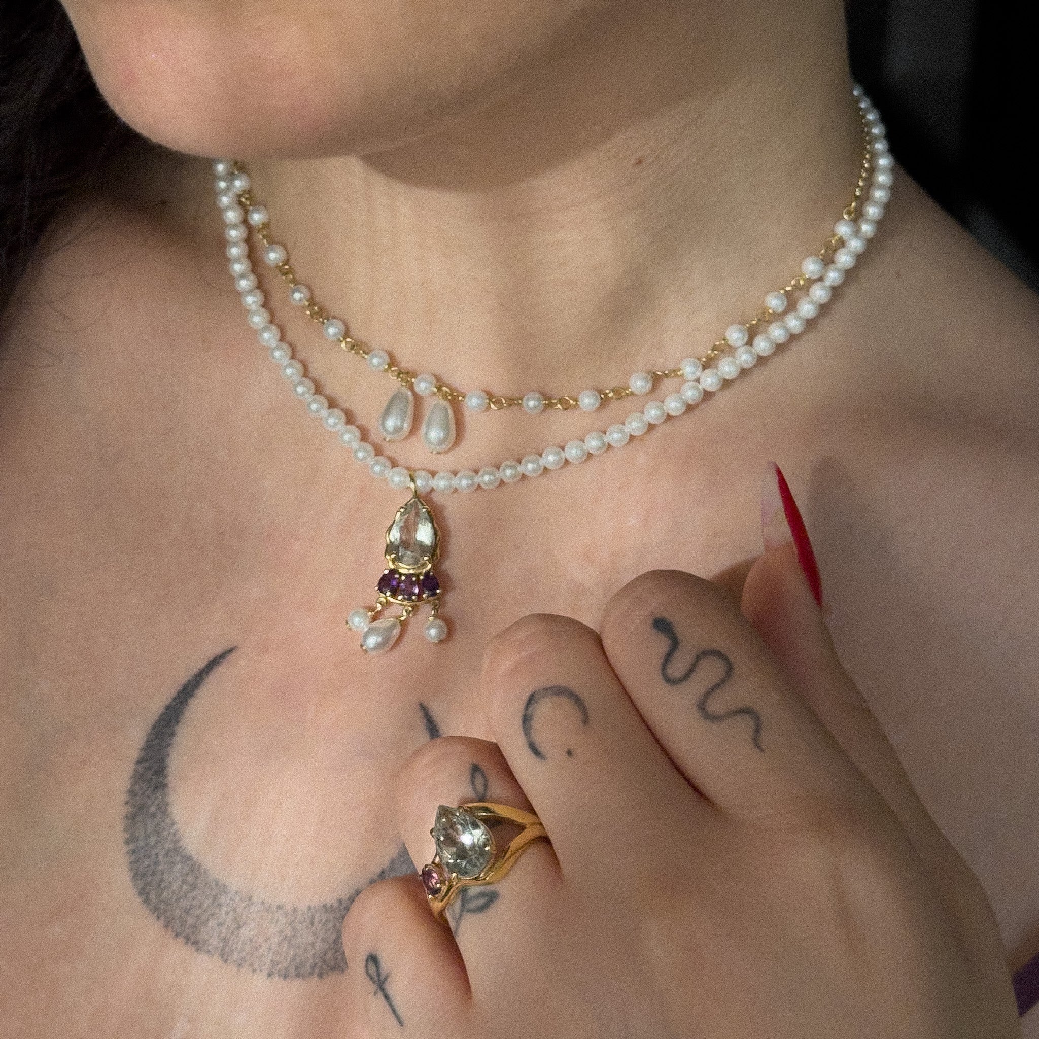 Choker Yolande - Gold