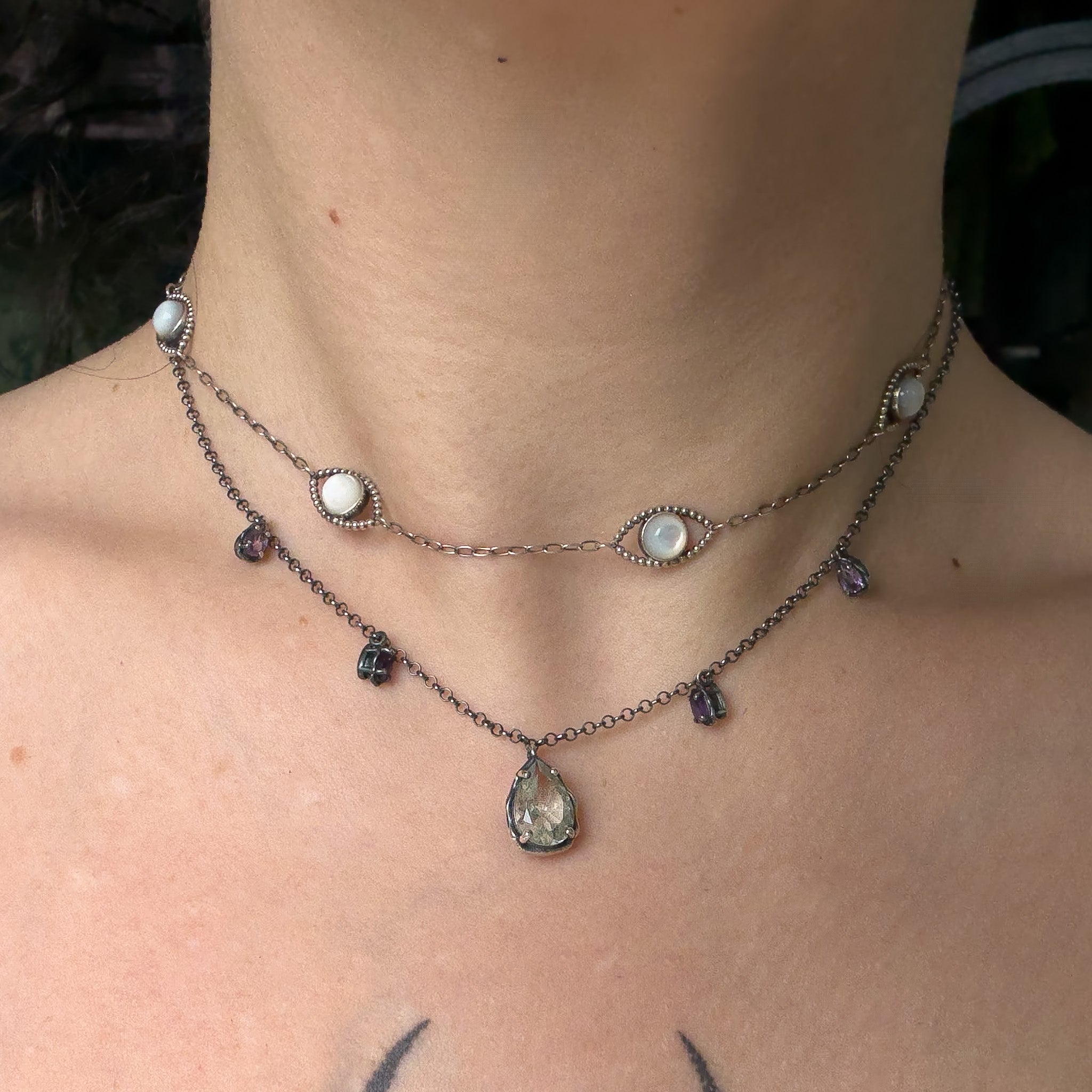 Oculus Choker - Silver