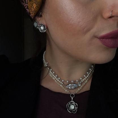 Orecchini Rosae - Silver