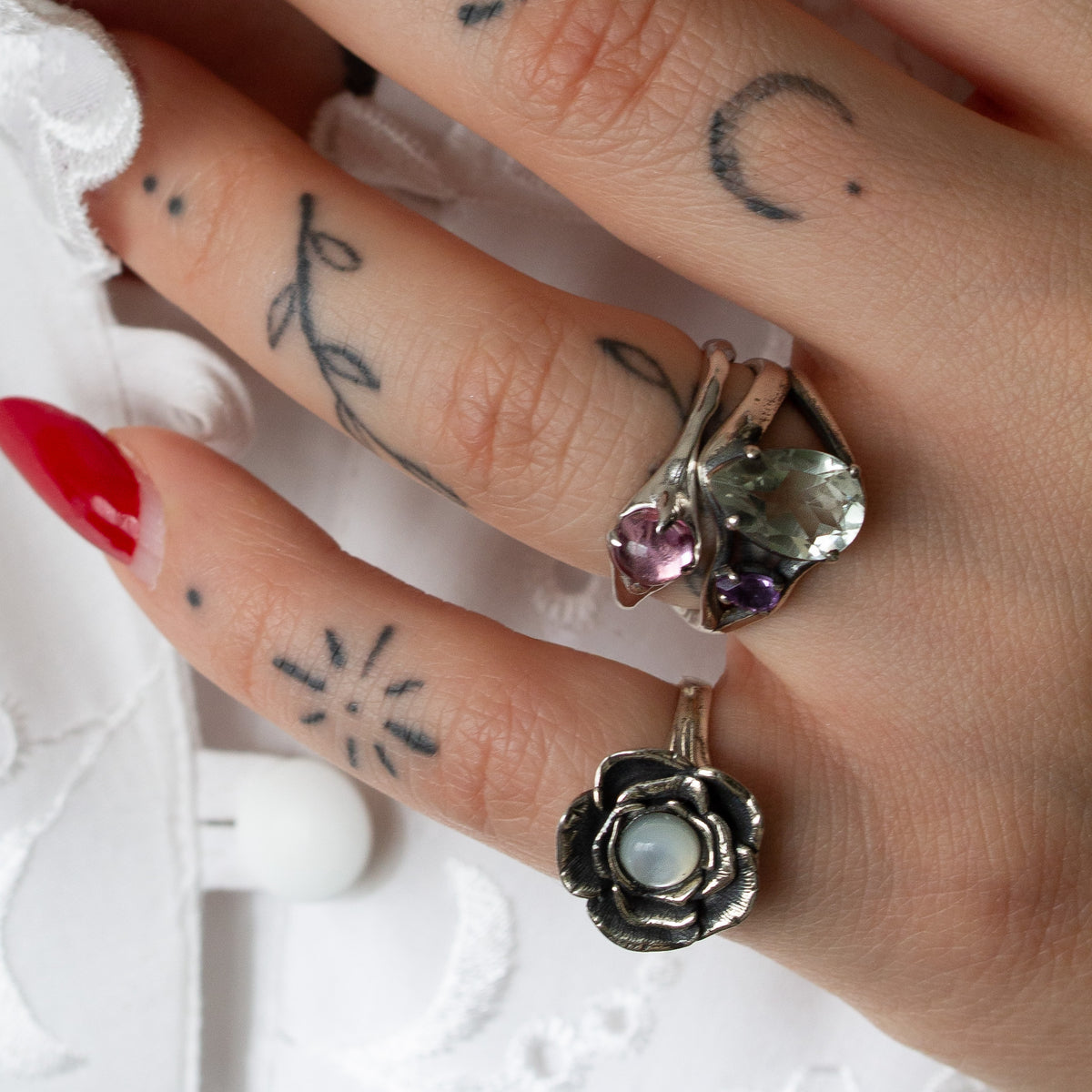 Anello Rosae - Silver