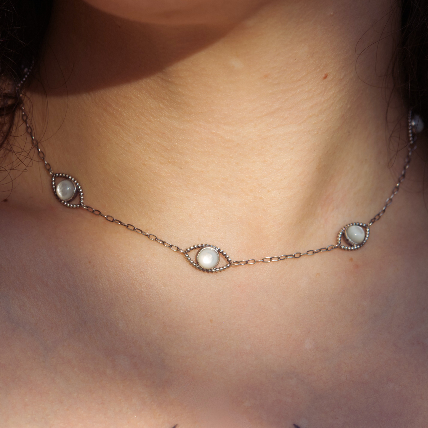 Choker Oculus - Silver
